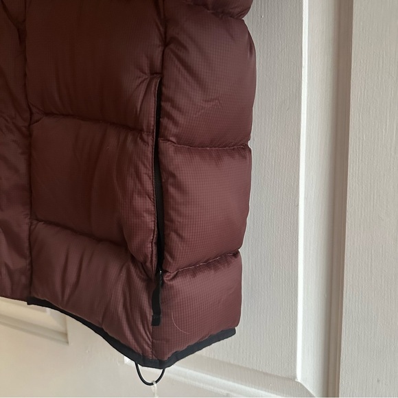 Columbia Titanium 700 Fill Goose Down Puffer Jacket Mens Medium Burgundy Gorp - Picture 4 of 8